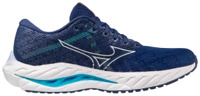 Mizuno Wave Inspire 19 D Width Blue Depths/White/Aquarius Womens