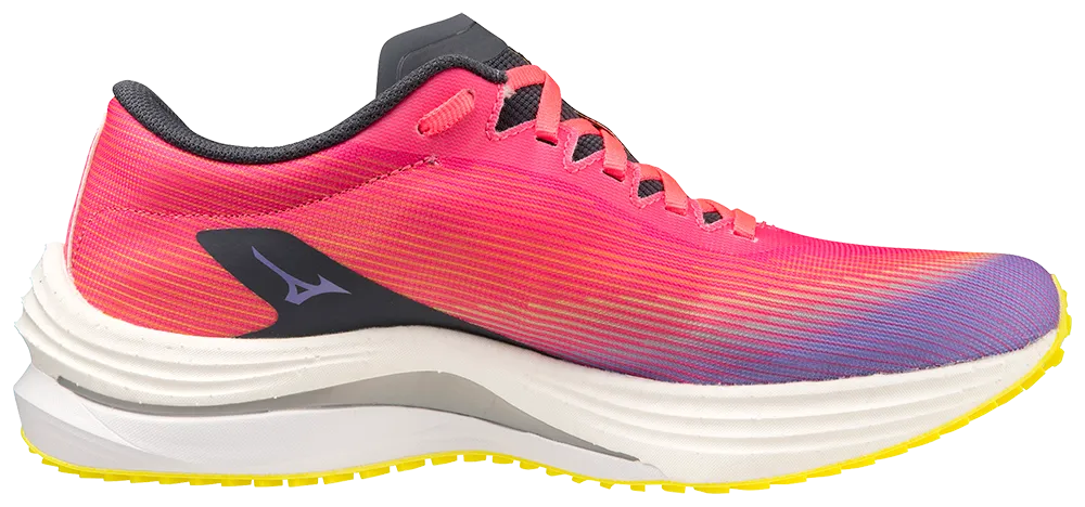 Mizuno Wave Rebellion Flash Pink Womens - B Width - Release.