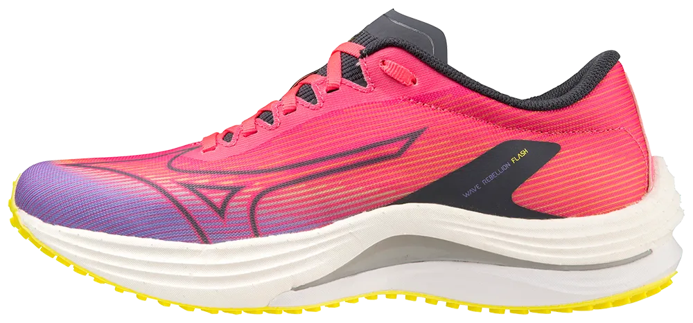 Mizuno Wave Rebellion Flash Pink Womens - B Width - Release.