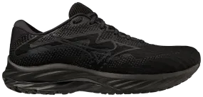 Mizuno Wave Rider 27 (2E) - Black or Ebony - Men's