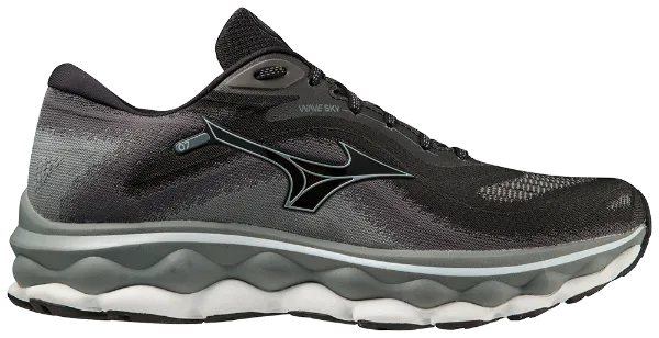 Mizuno Wave Sky 7 2E Black Storm Mens