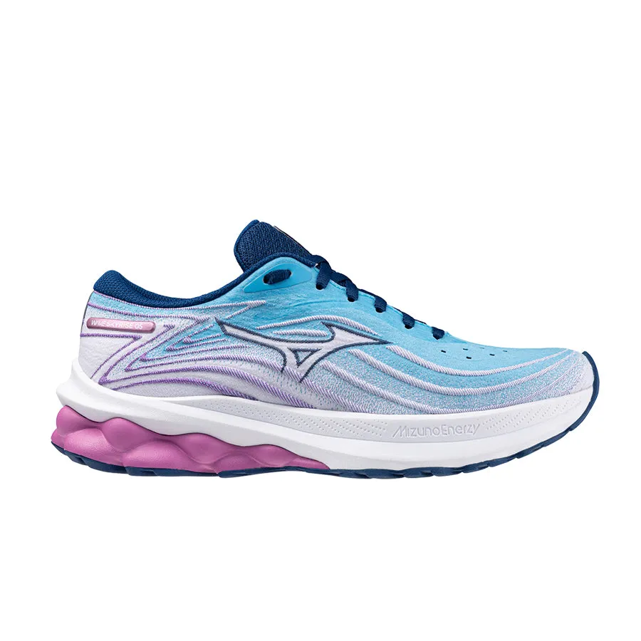 Mizuno Wave SkyRise 5 - Blue White Pink