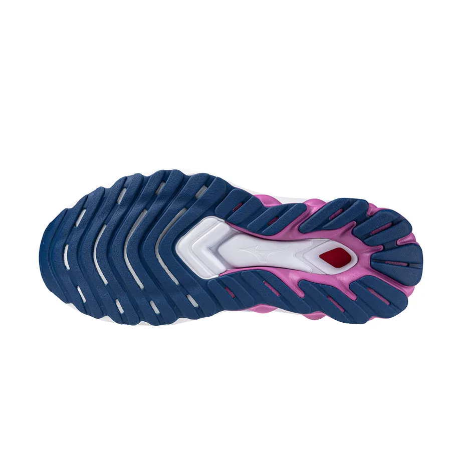 Mizuno Wave SkyRise 5 - Blue White Pink