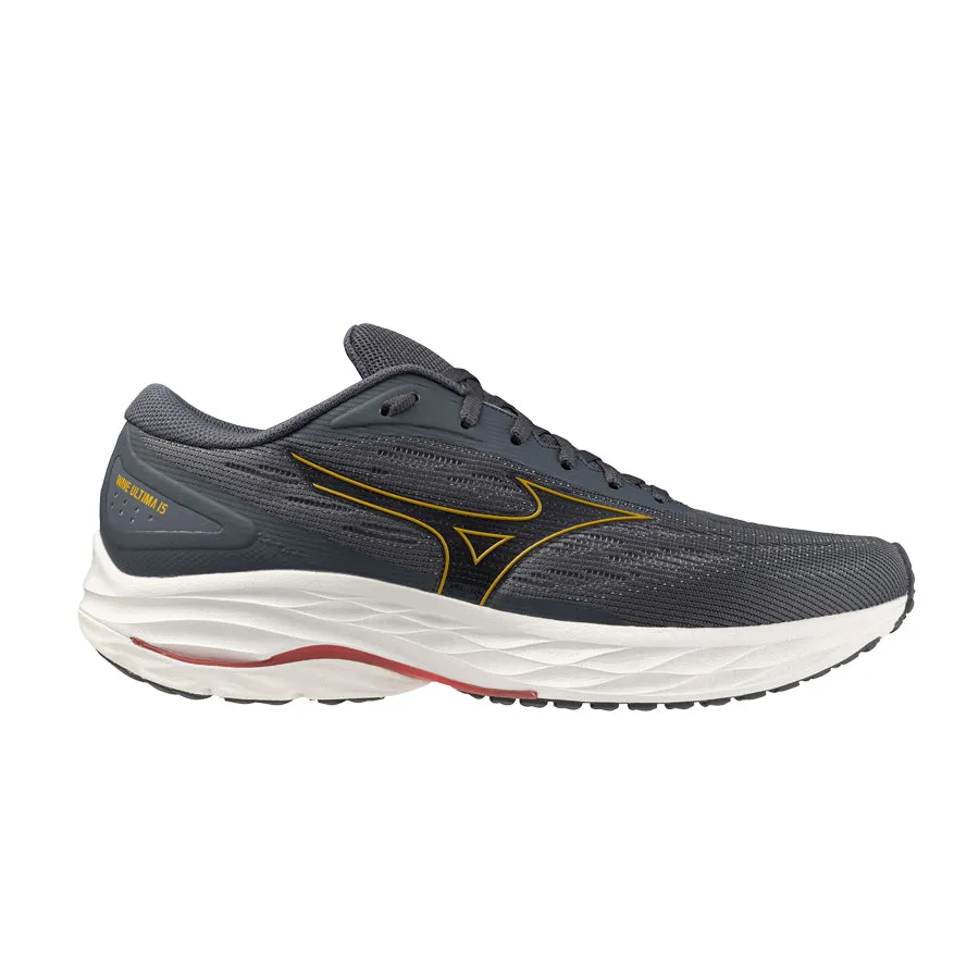 Mizuno Wave Ultima 15 Grey Yellow