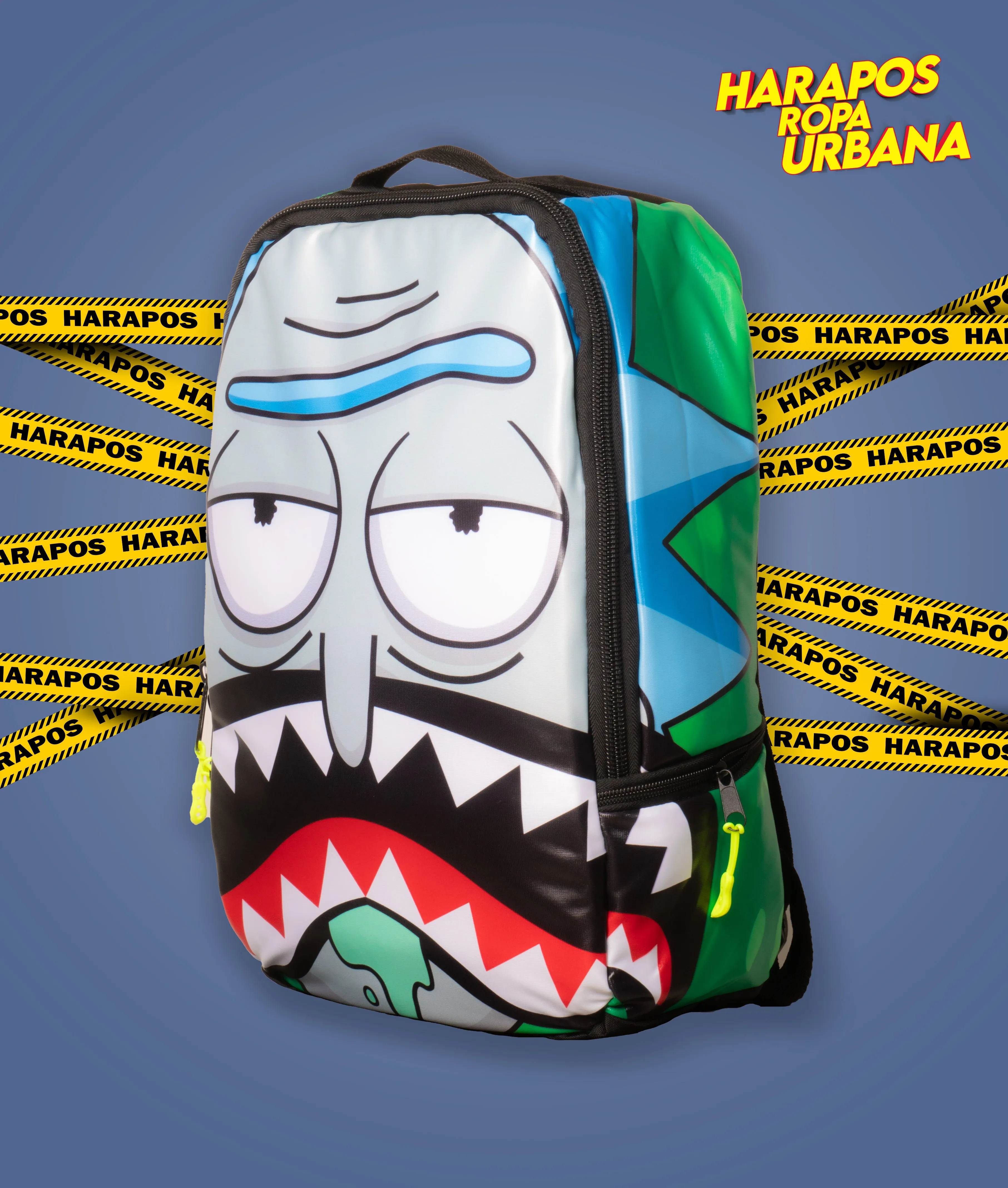 Mochila Bape Rick y Morty