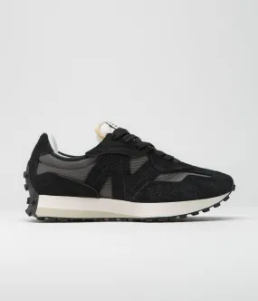 New Balance 327 Shoes, Black Magnet.