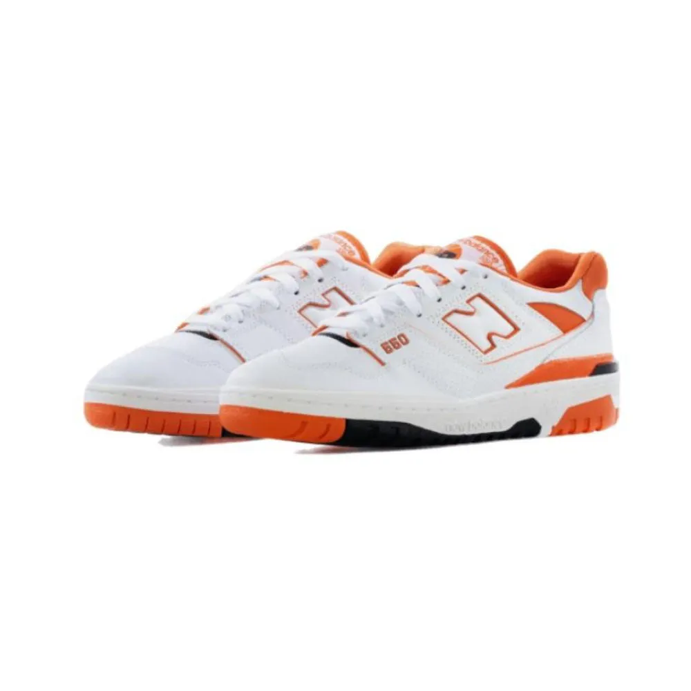 New Balance 550 Syracuse sneakers.