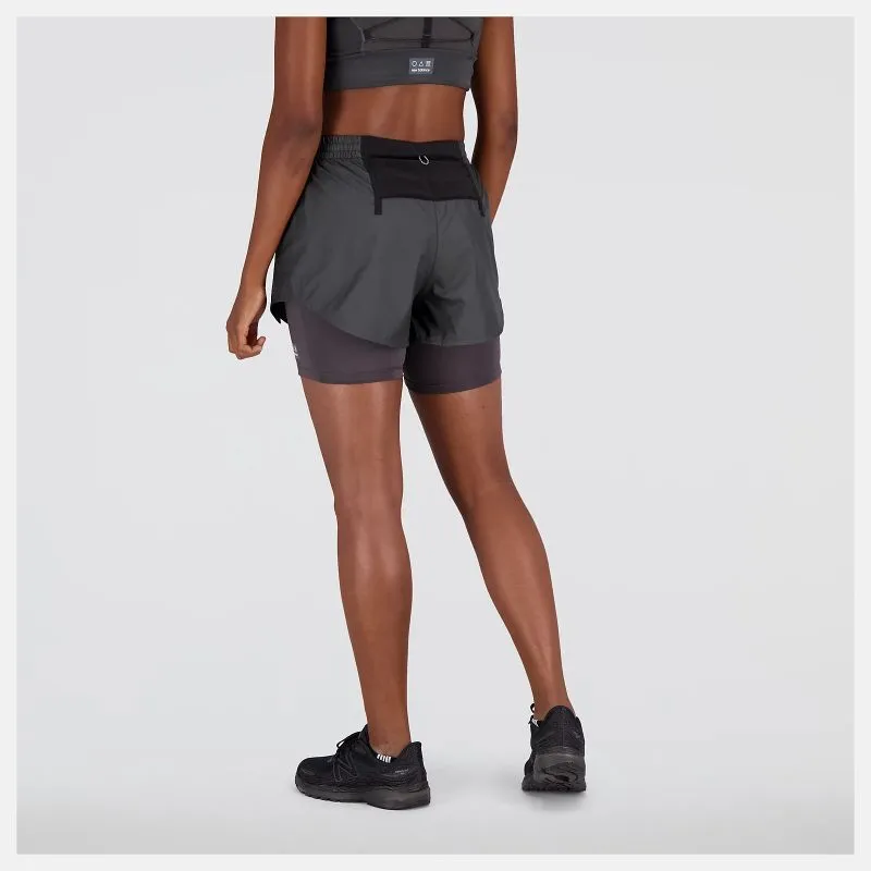 New Balance  Impact Run AT 2In1 Short - Pantaloncini da running - Bambino