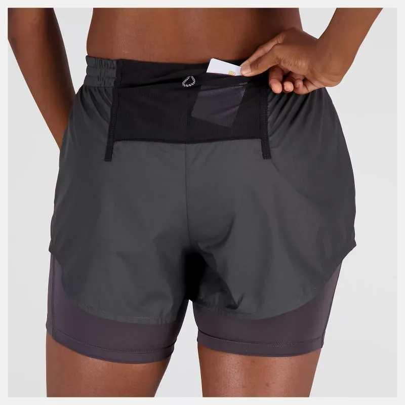 New Balance  Impact Run AT 2In1 Short - Pantaloncini da running - Bambino