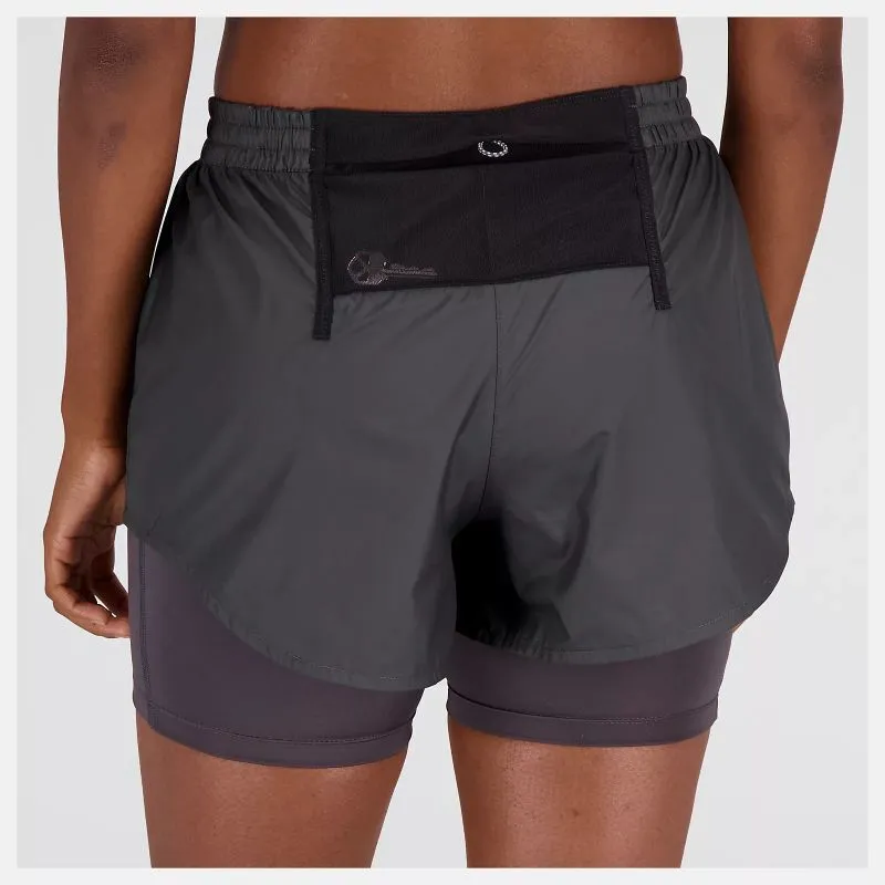 New Balance  Impact Run AT 2In1 Short - Pantaloncini da running - Bambino