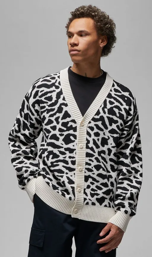 Nike | Leopard Patterns Unisex Street Style Logo Cardigans