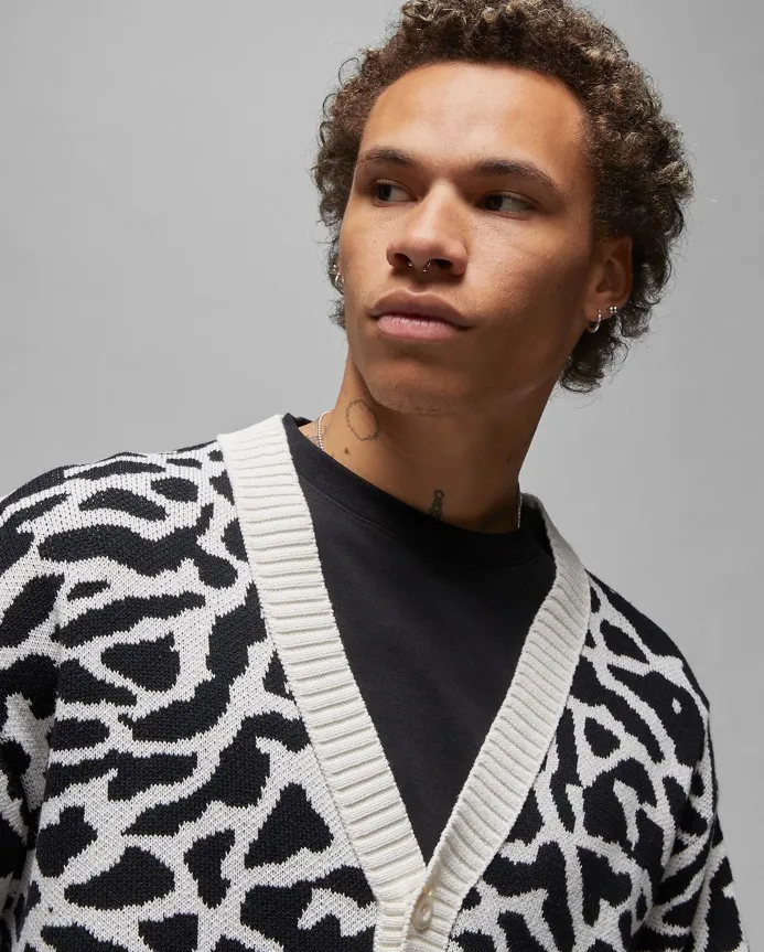 Nike | Leopard Patterns Unisex Street Style Logo Cardigans