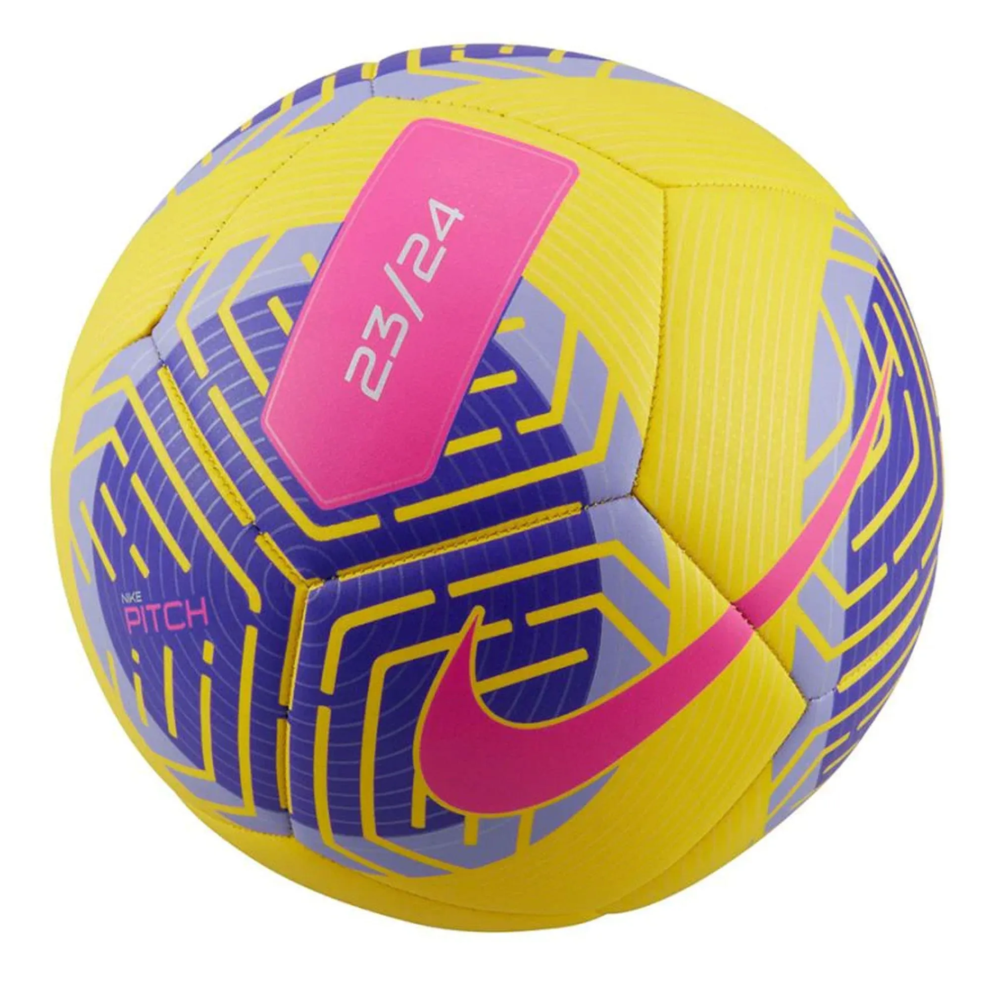 Nike 2023/24 Yellow Purple Magenta Pitch Ball