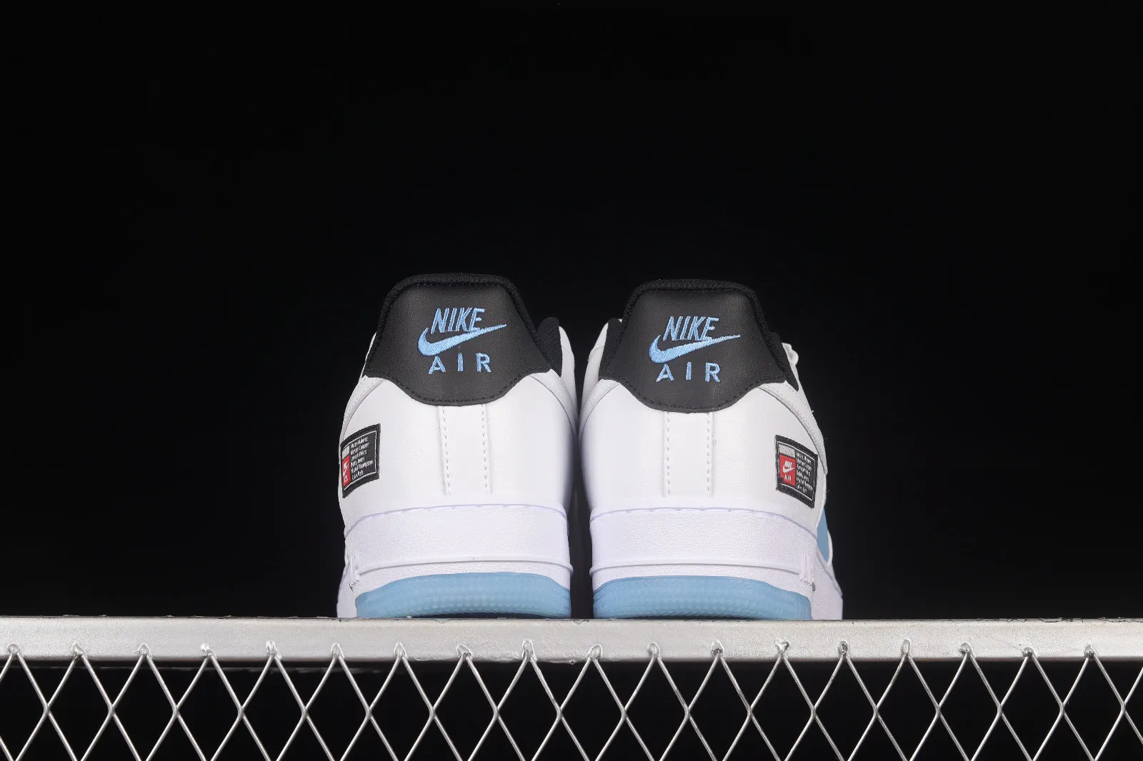 Nike Air Force 1 07 Low University Blue White Black DQ0231-410