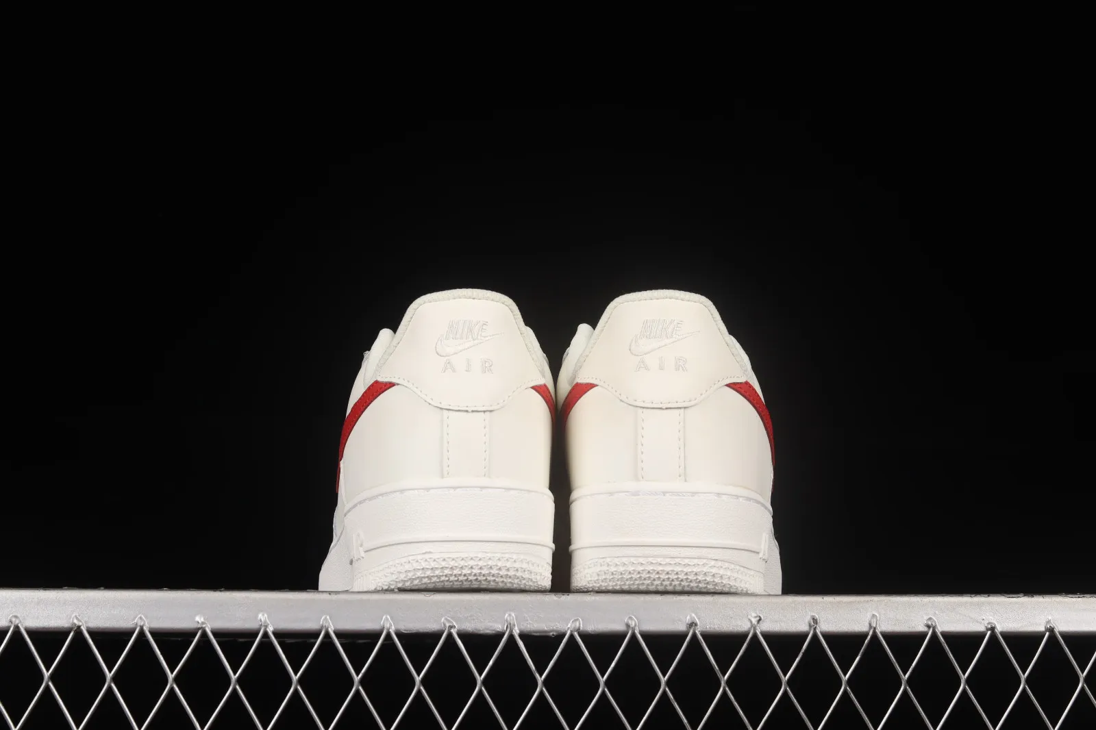 Nike Air Force 1 07 Low White University Red Shoes 315115-126