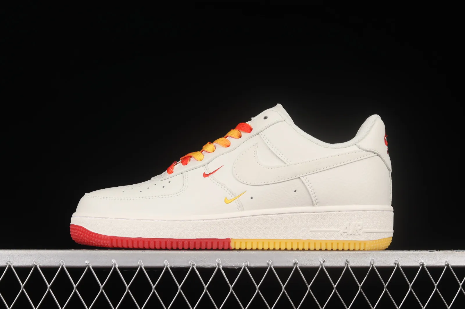 Nike Air Force 1 07 Low White University Red Yellow HQ8863-996