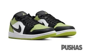 Nike Air Jordan 1 Low Snakeskin Vivid Green Women's Sneaker 2022