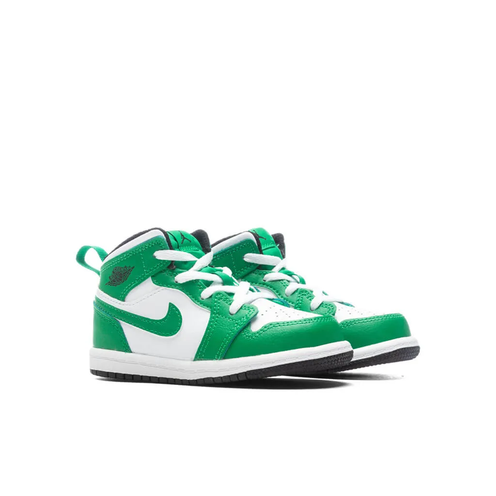 Nike Air Jordan 1 Mid - Lucky Green/Black/White