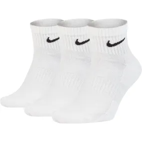 Nike Cushioned Ankle Sock 3 Pack | White | Buy Now