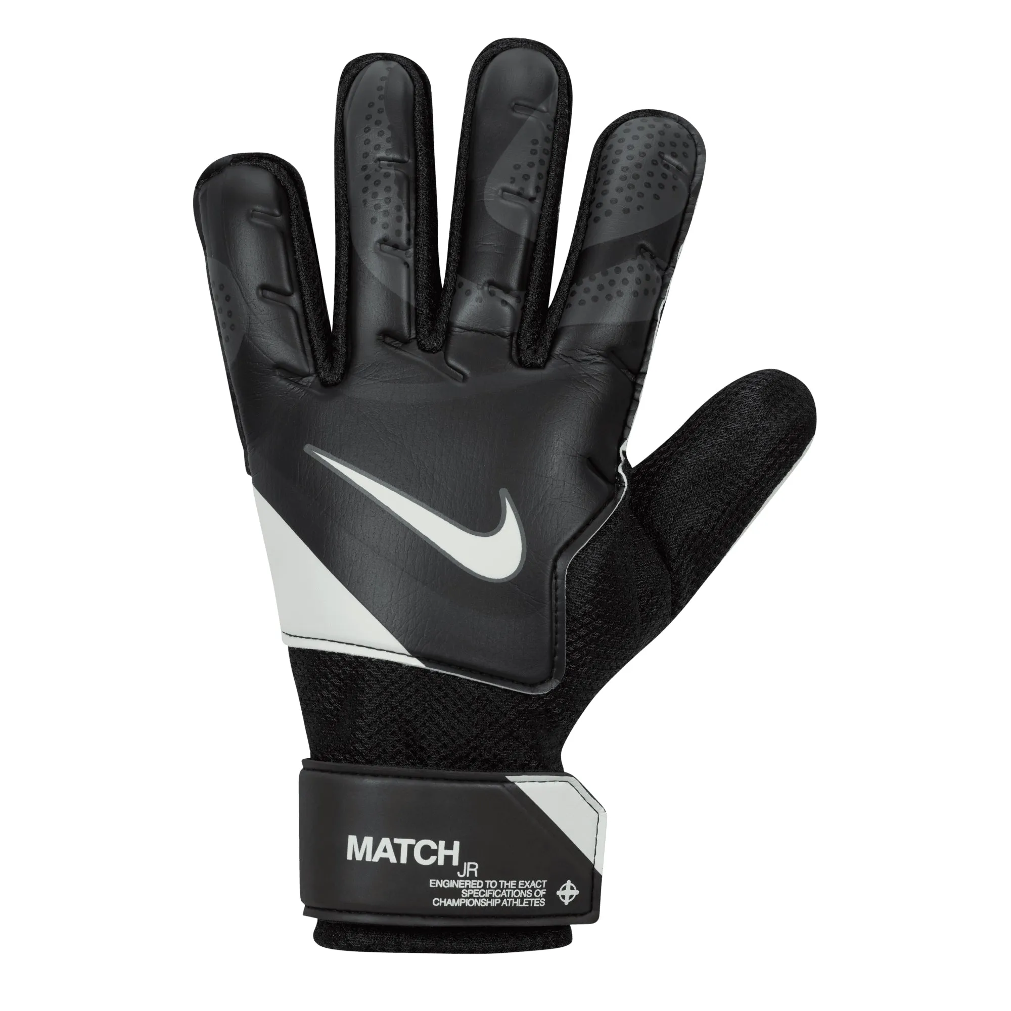 Nike Kids Match Goalkeeper Gloves - Black/Dark Grey.