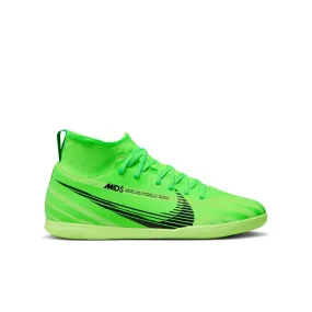 Nike Mercurial Superfly 9 Club Junior IC Indoor Football Shoes - Green Strike/Black