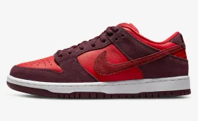 Nike SB Dunk Low Cherry Burgundy Crush Team Red DM0807-600