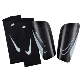 Nike soccer shinguards, lightweight 23, Mercurial Lite