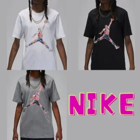 Nike Unisex Cotton Short Sleeve T-shirts - Street Style Collection