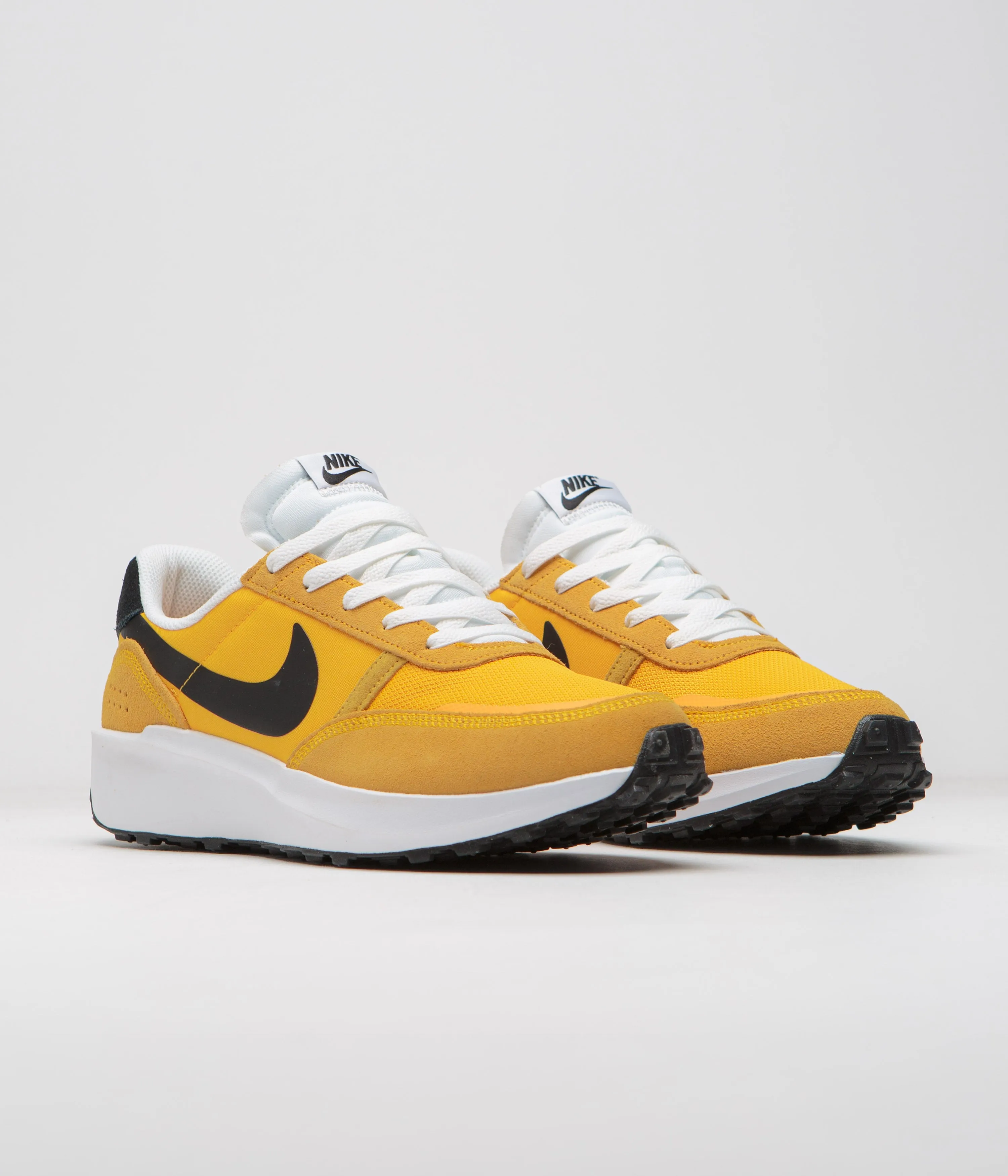 Nike Waffle Nav Shoes - University Gold - Black - White - Gold Leaf