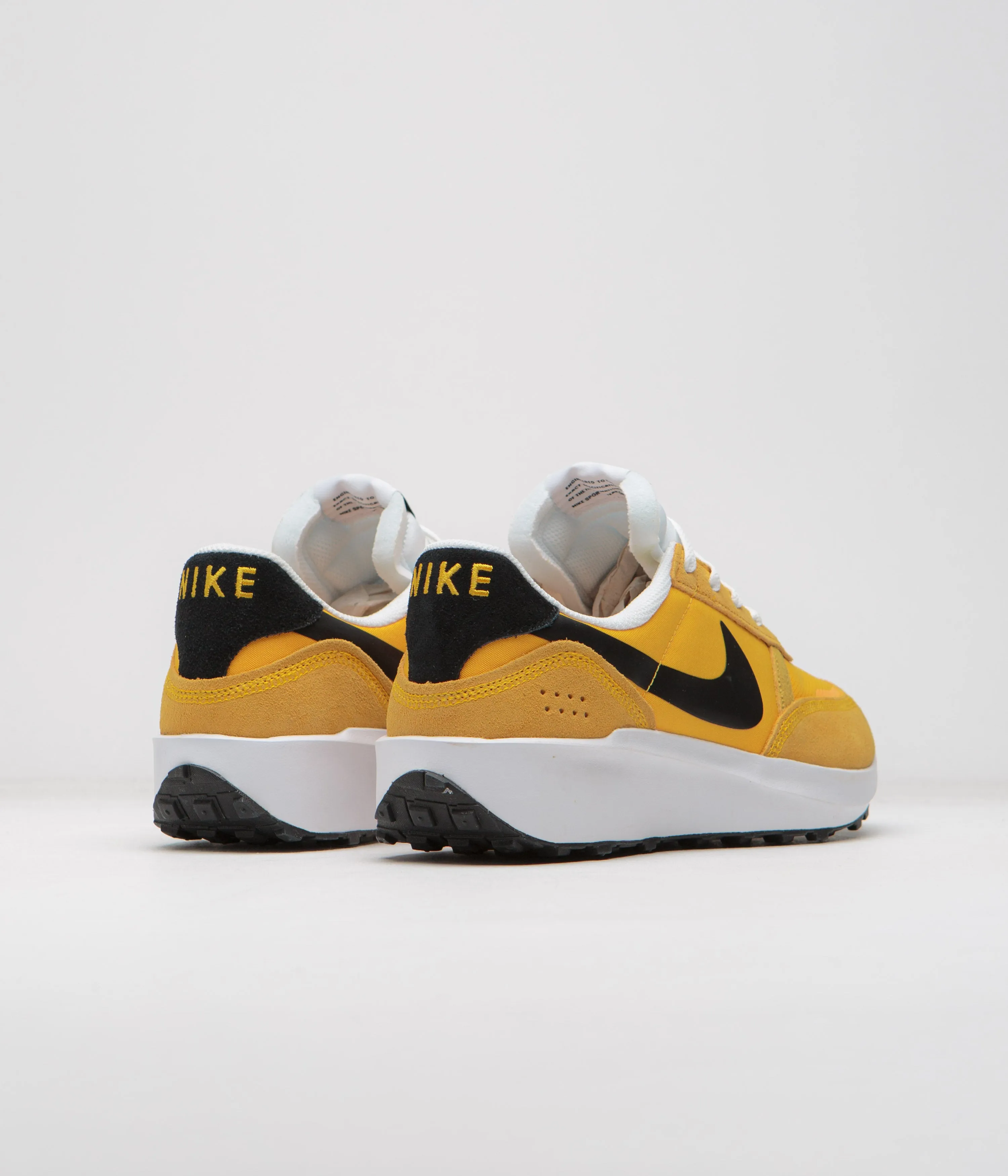 Nike Waffle Nav Shoes - University Gold - Black - White - Gold Leaf