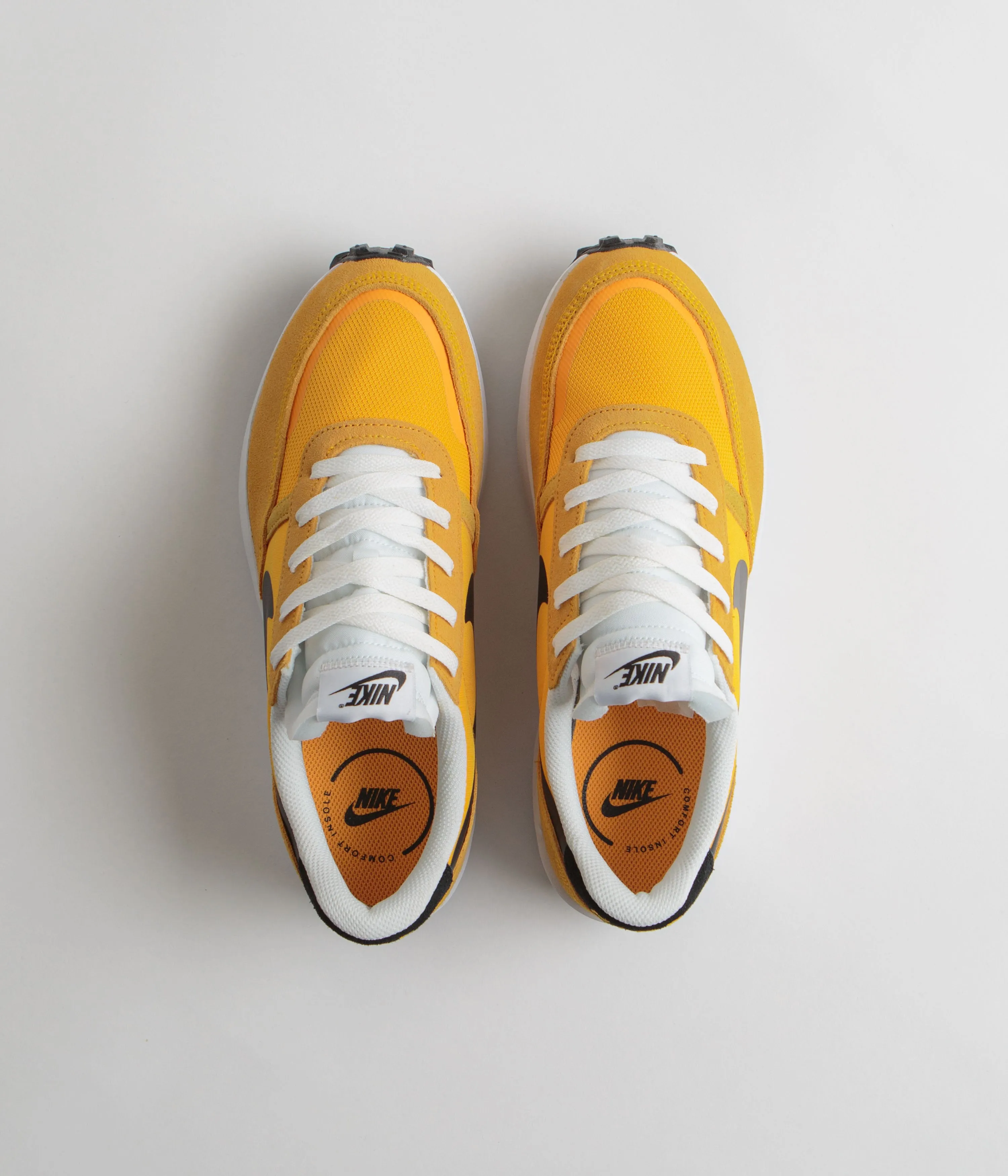 Nike Waffle Nav Shoes - University Gold - Black - White - Gold Leaf