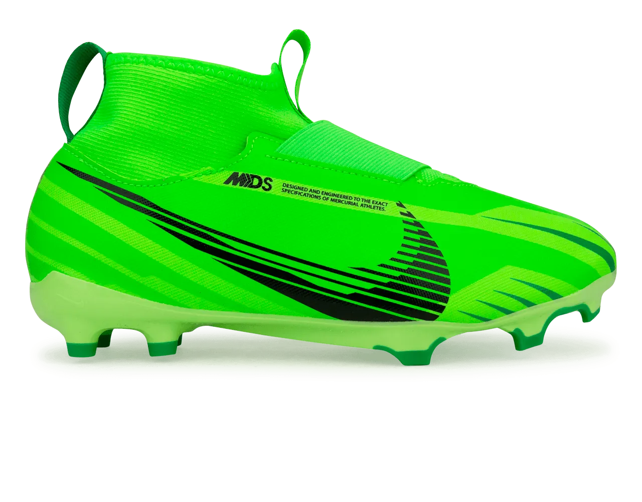 Nike Zoom Mercurial Superfly 9 Academy MDS FG Green Strike/Black - Nike Kids