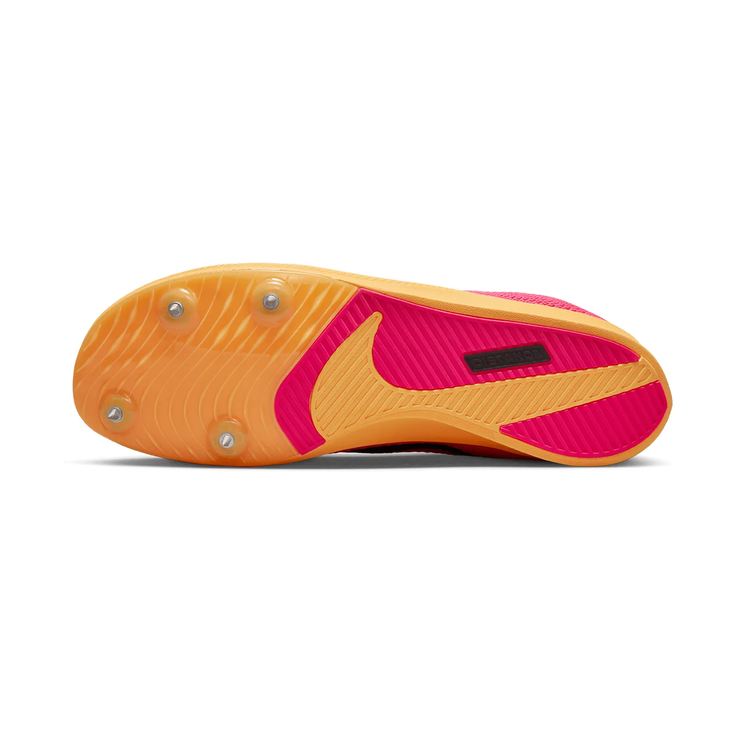 Nike Zoom Rival Distance Hyper Pink Black Laser Orange running shoes