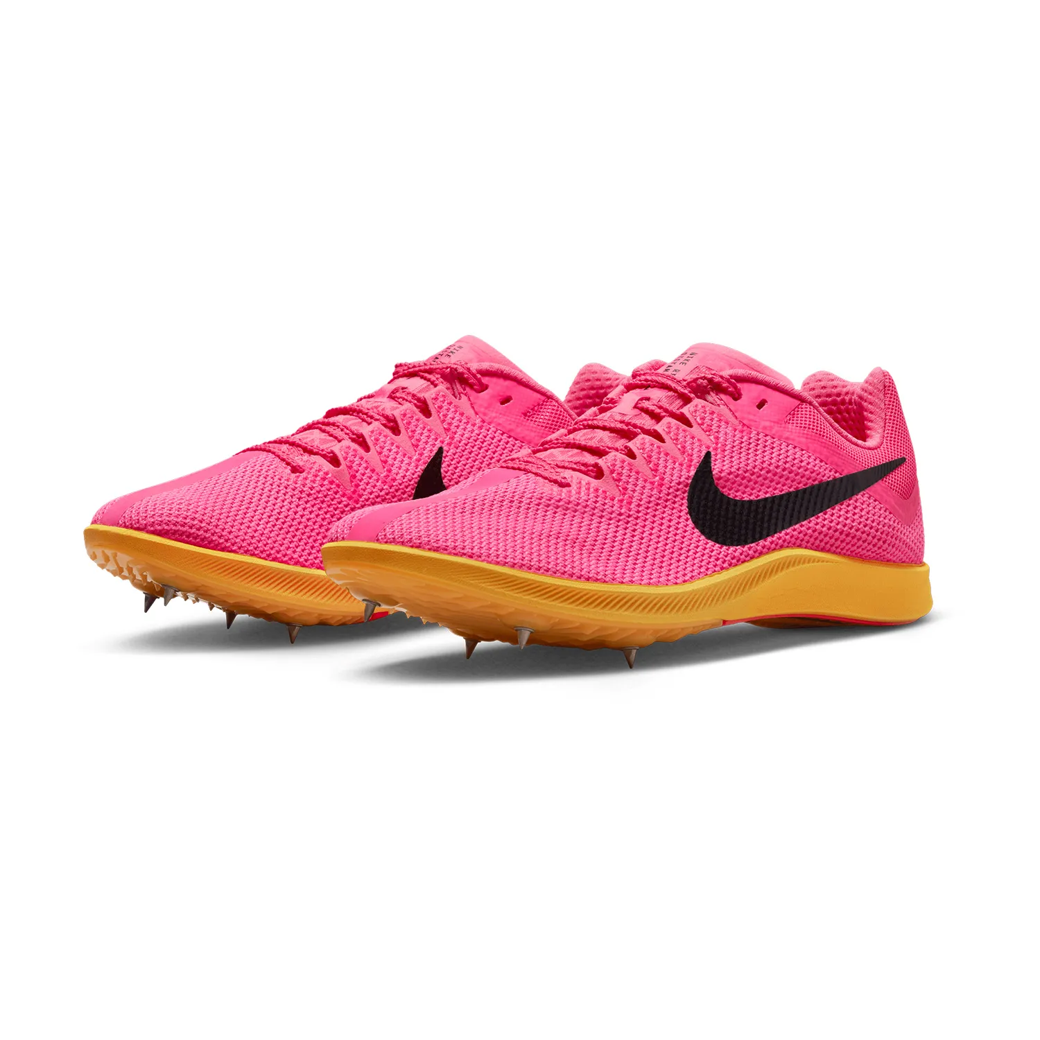 Nike Zoom Rival Distance Hyper Pink Black Laser Orange running shoes