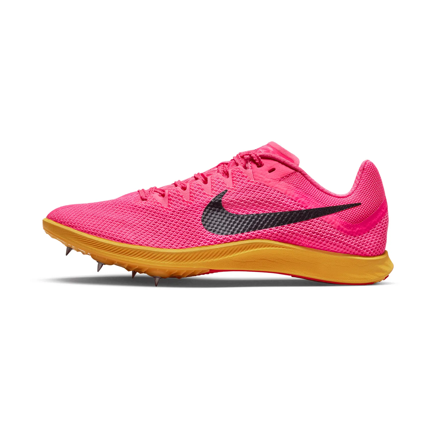 Nike Zoom Rival Distance Hyper Pink Black Laser Orange running shoes