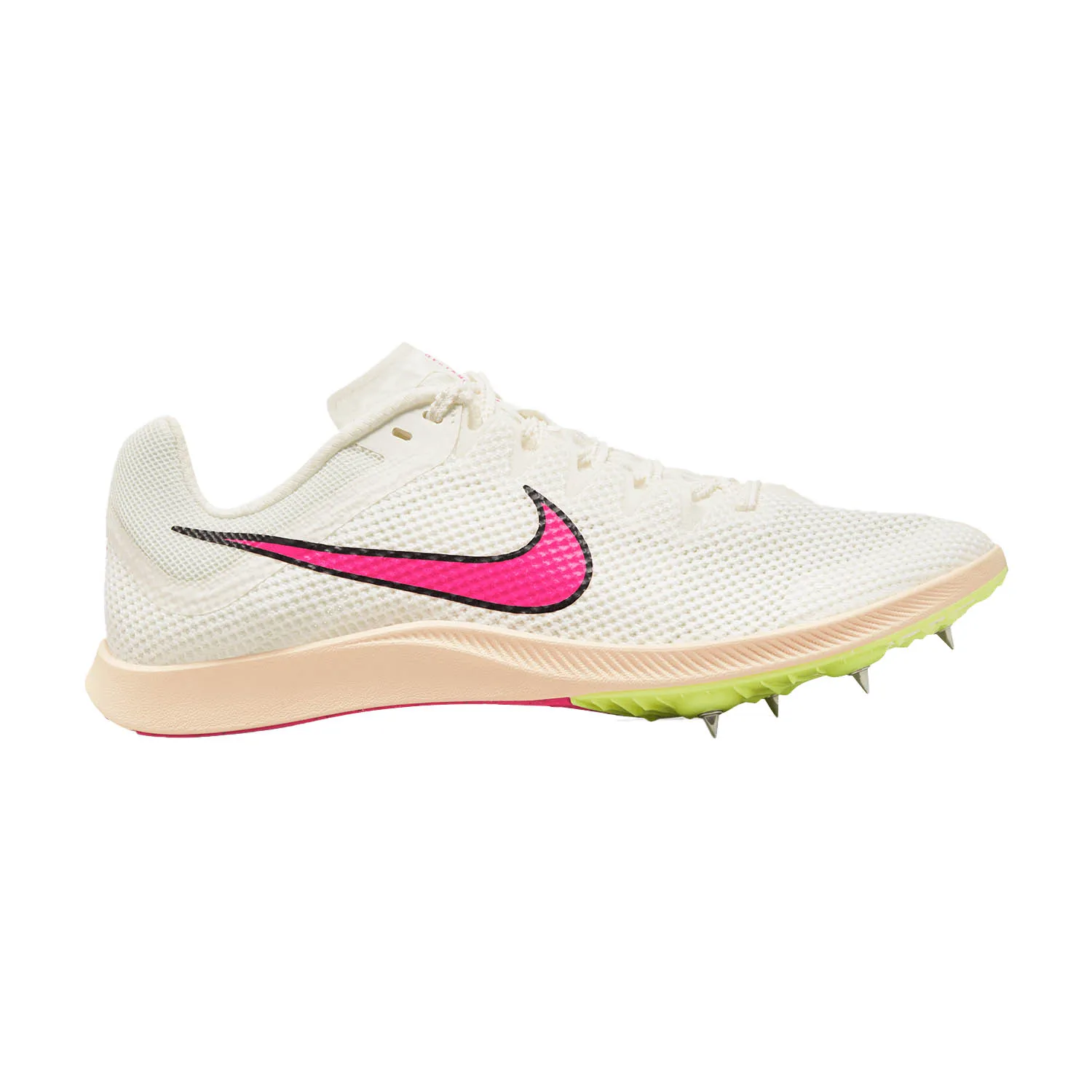 Nike Zoom Rival Distance Shoes - Sail/Fierce Pink/Light Lemon Twist