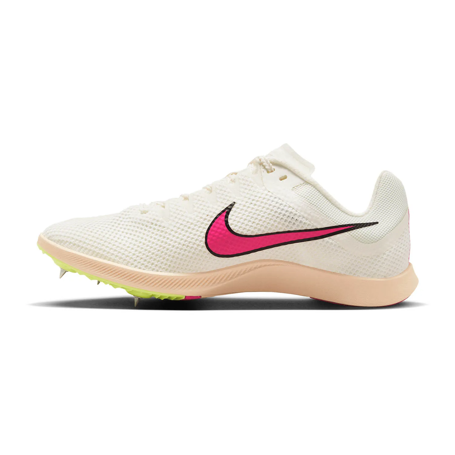 Nike Zoom Rival Distance Shoes - Sail/Fierce Pink/Light Lemon Twist