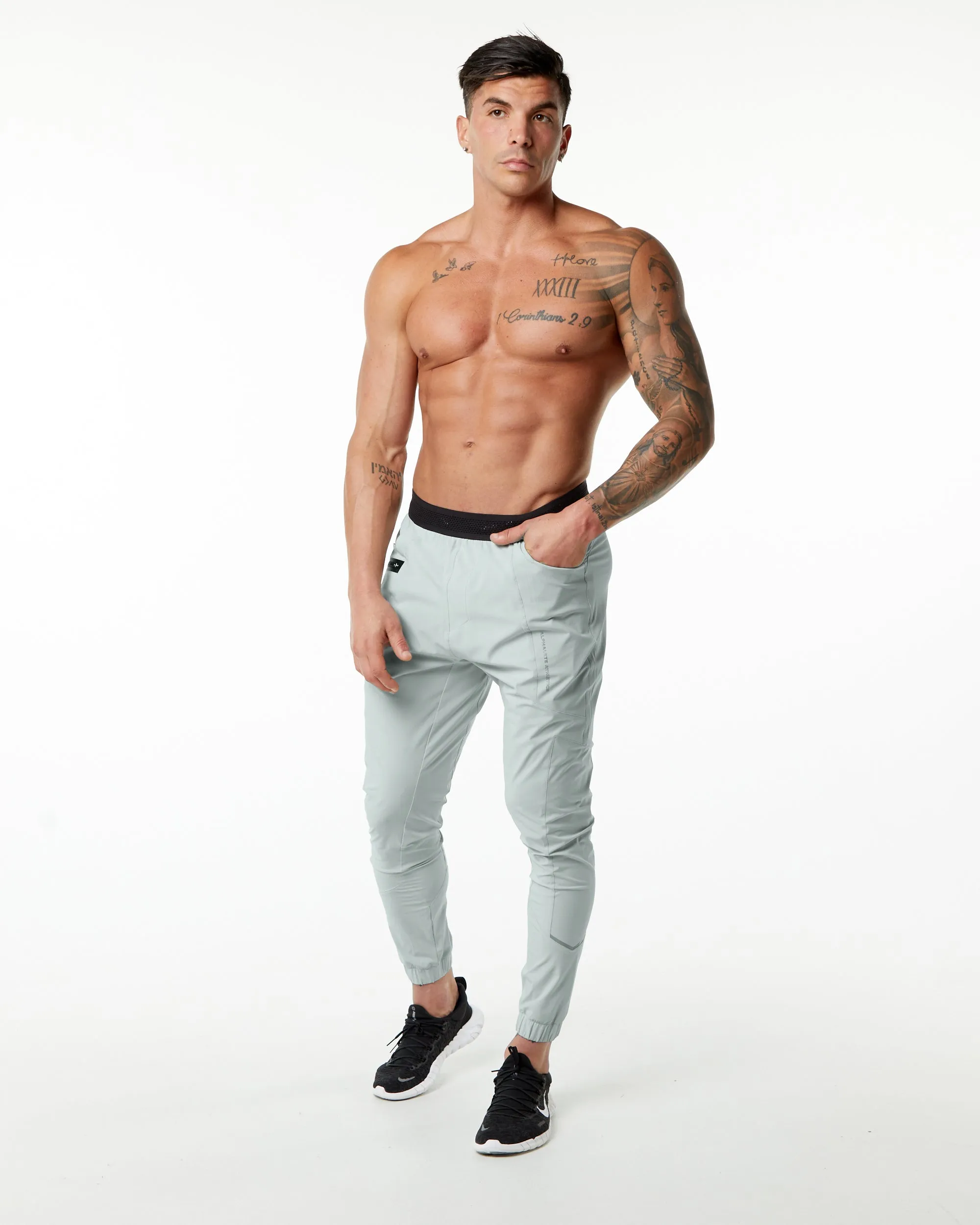 Oyster Grey Studio Pant