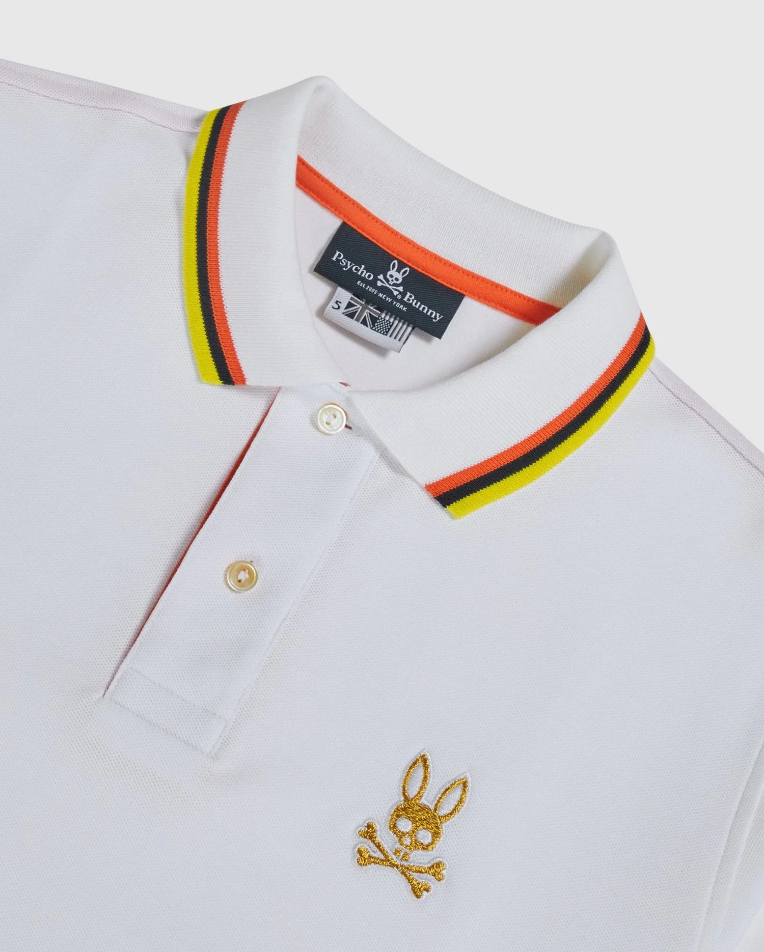 Psycho Bunny Men's St Barts Polo White - Buy Now!