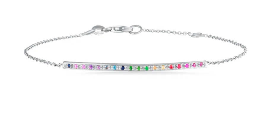 Rainbow Fine Bracelet - Buy Online Now!