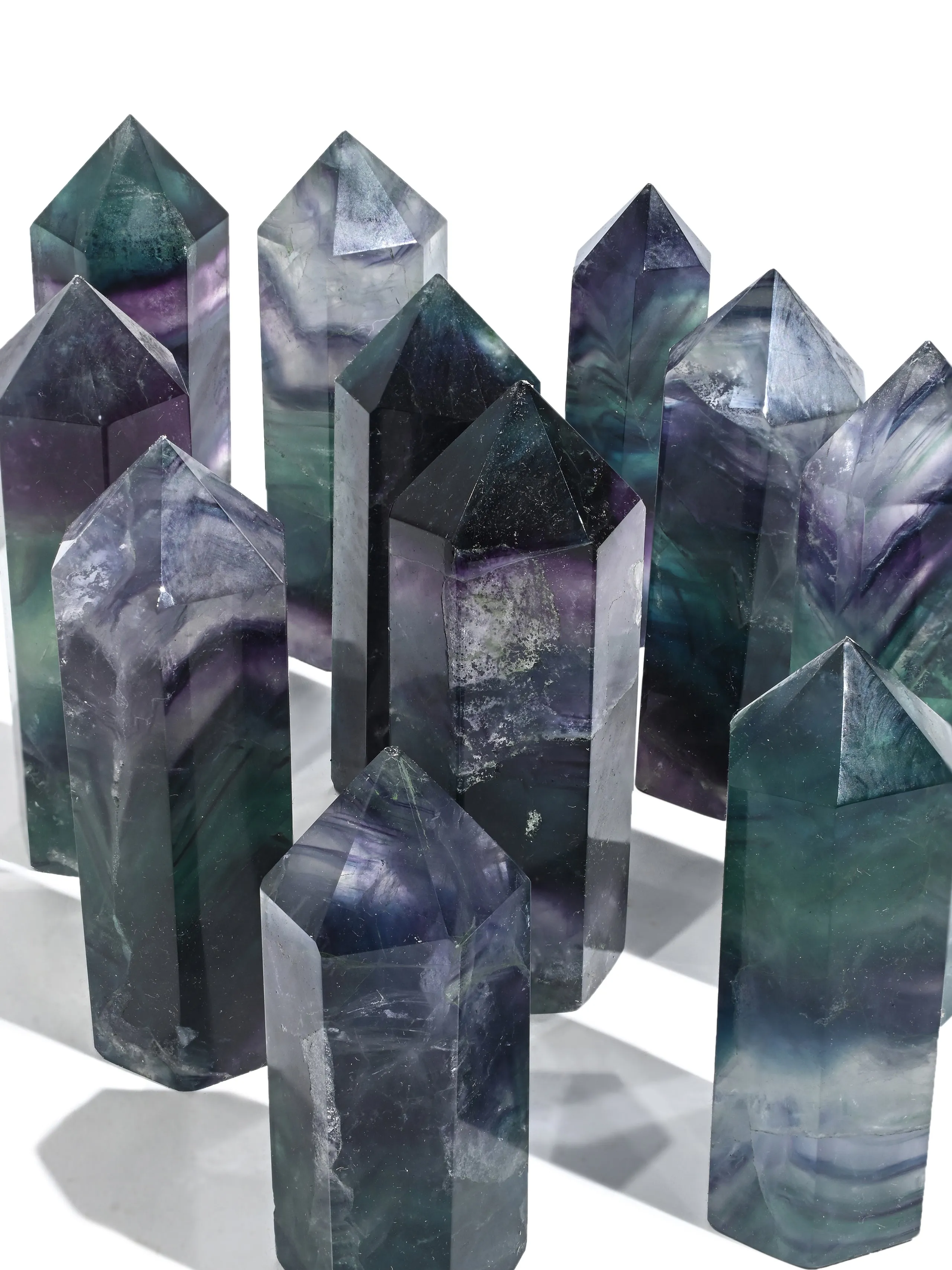 Rainbow Fluorite Tower