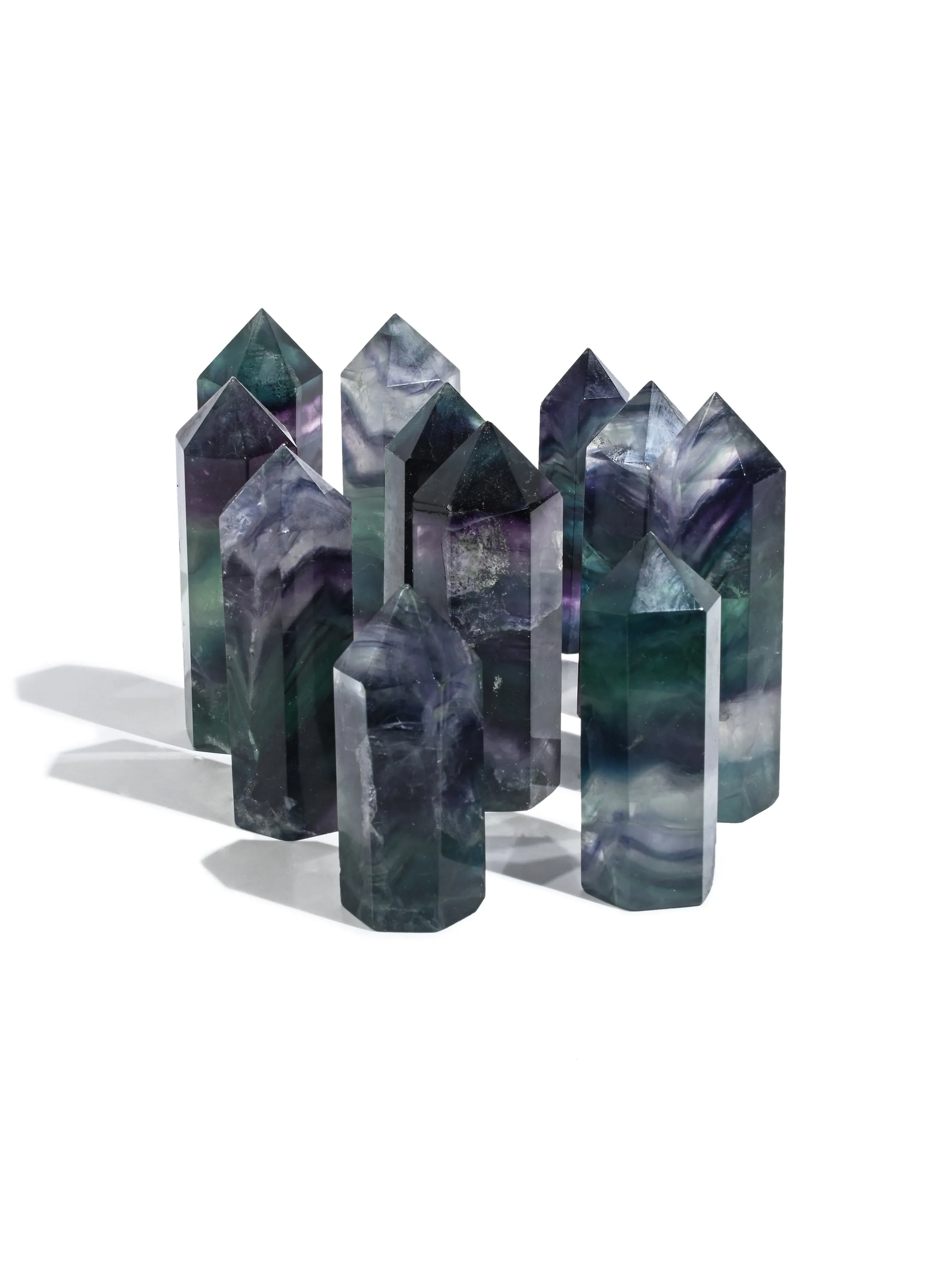 Rainbow Fluorite Tower