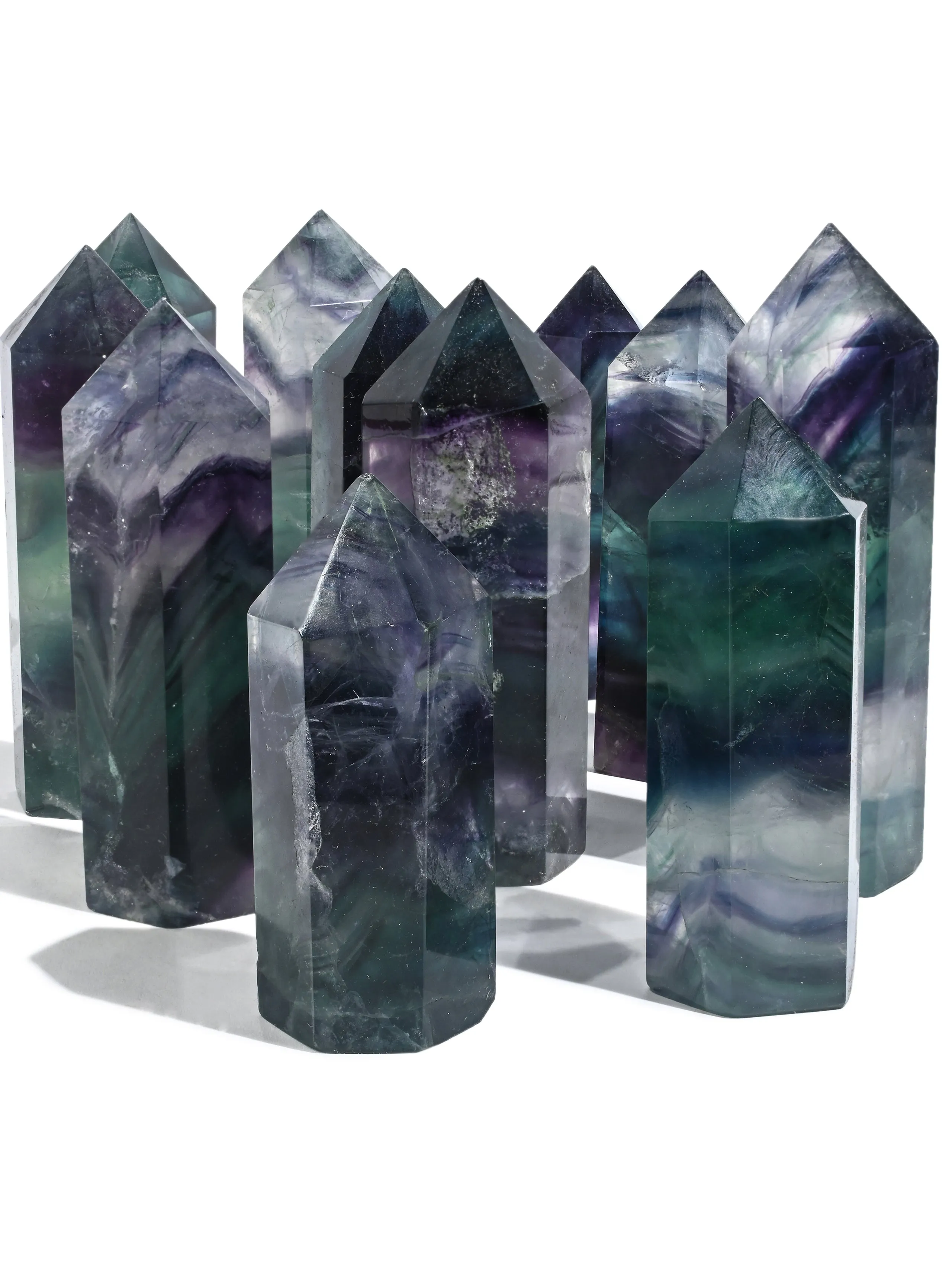 Rainbow Fluorite Tower