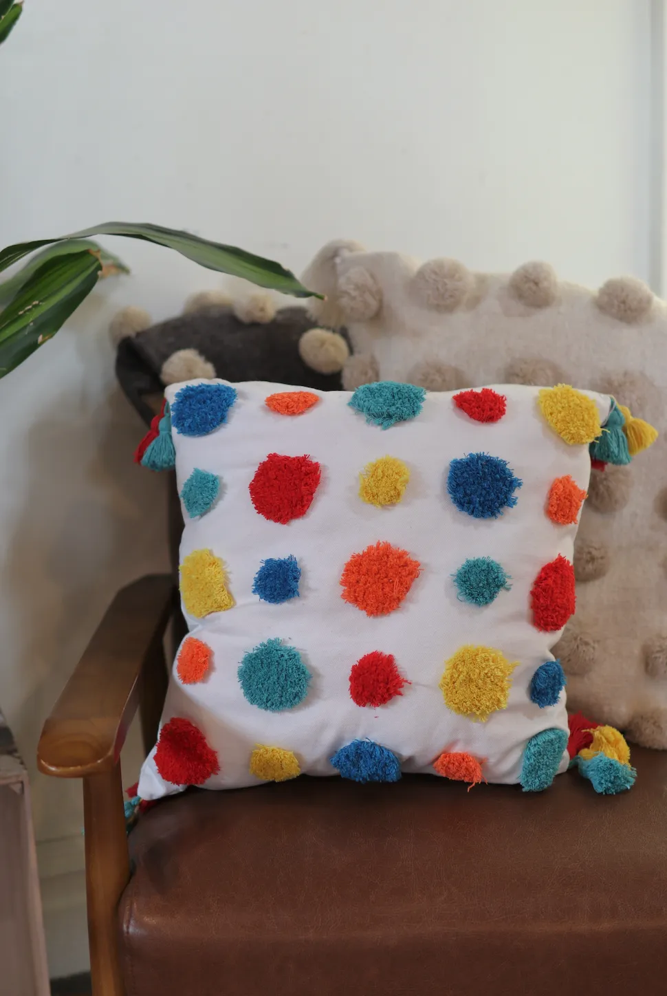 Rainbow Pillow - Dots | Shop Online Now | Free Shipping