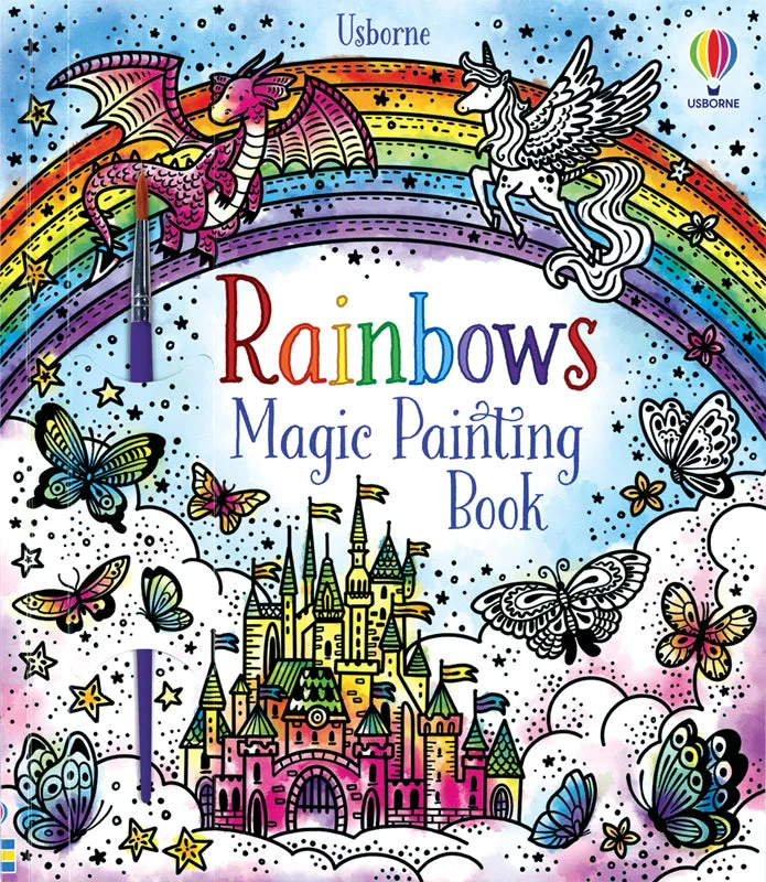 Rainbows: Painting Book with Interactive Color-Change Pages.