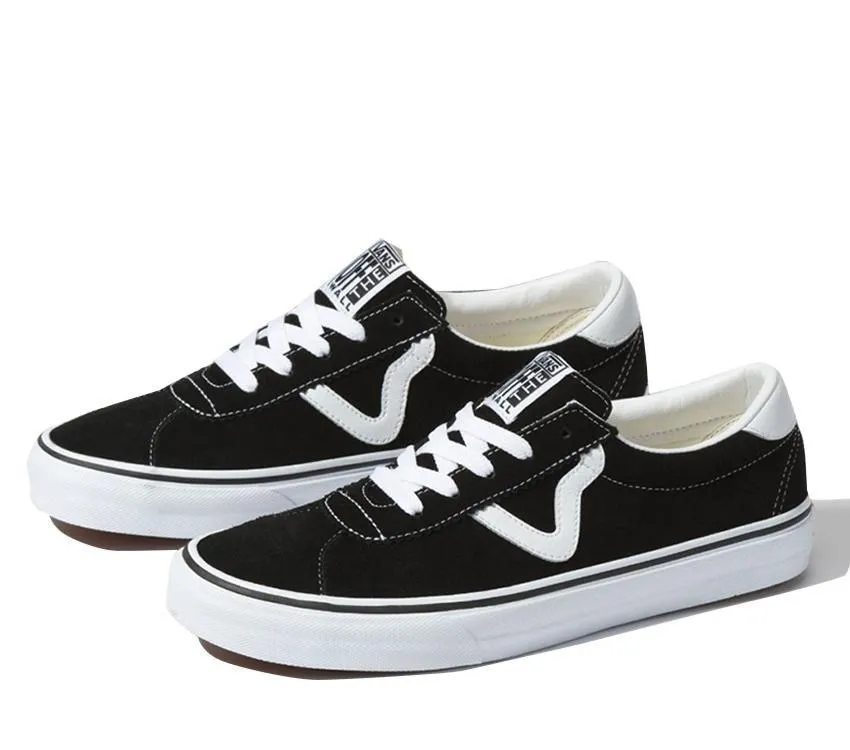 Result: Black Suede Vans Sport Shoes