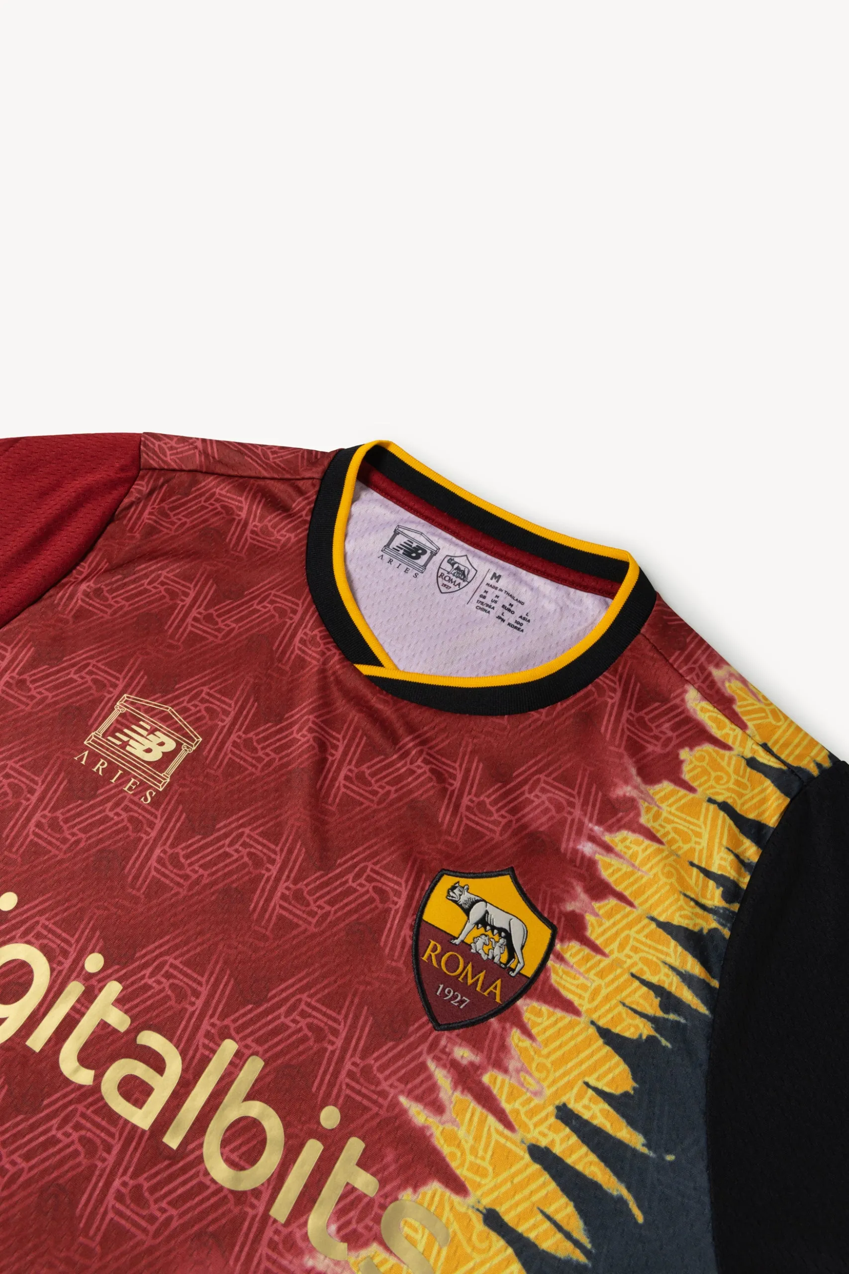 Roma jersey, Aries men's elite SS, Giallorosso, MT239932