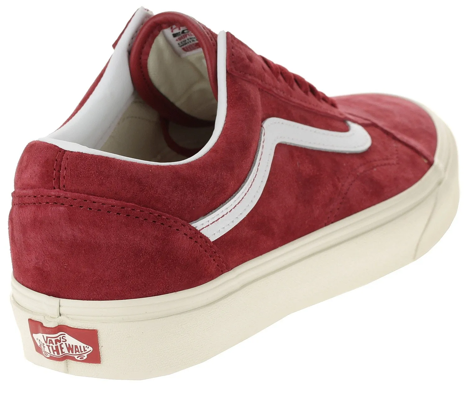 shoes Vans Old Skool - Pig Suede/Chili Pepper/True White