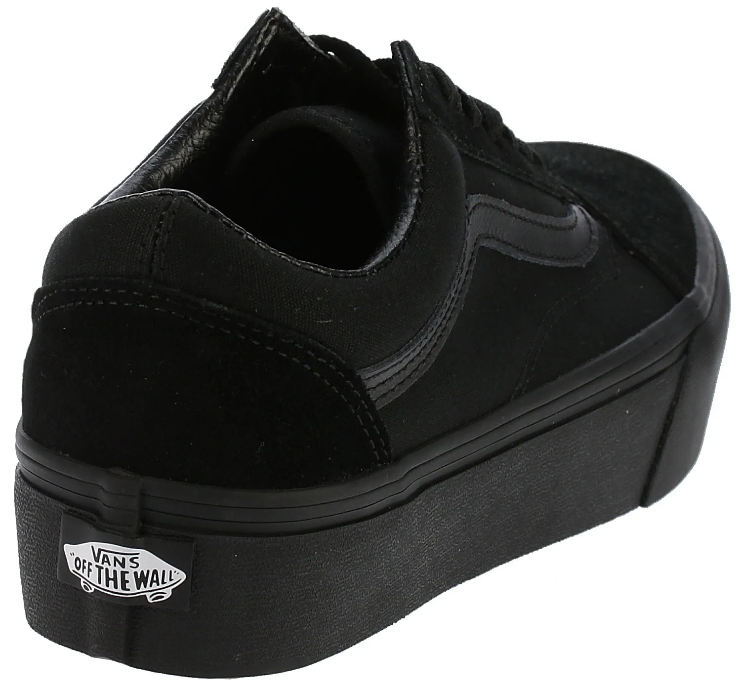 shoes Vans Old Skool Platform - Black/Black