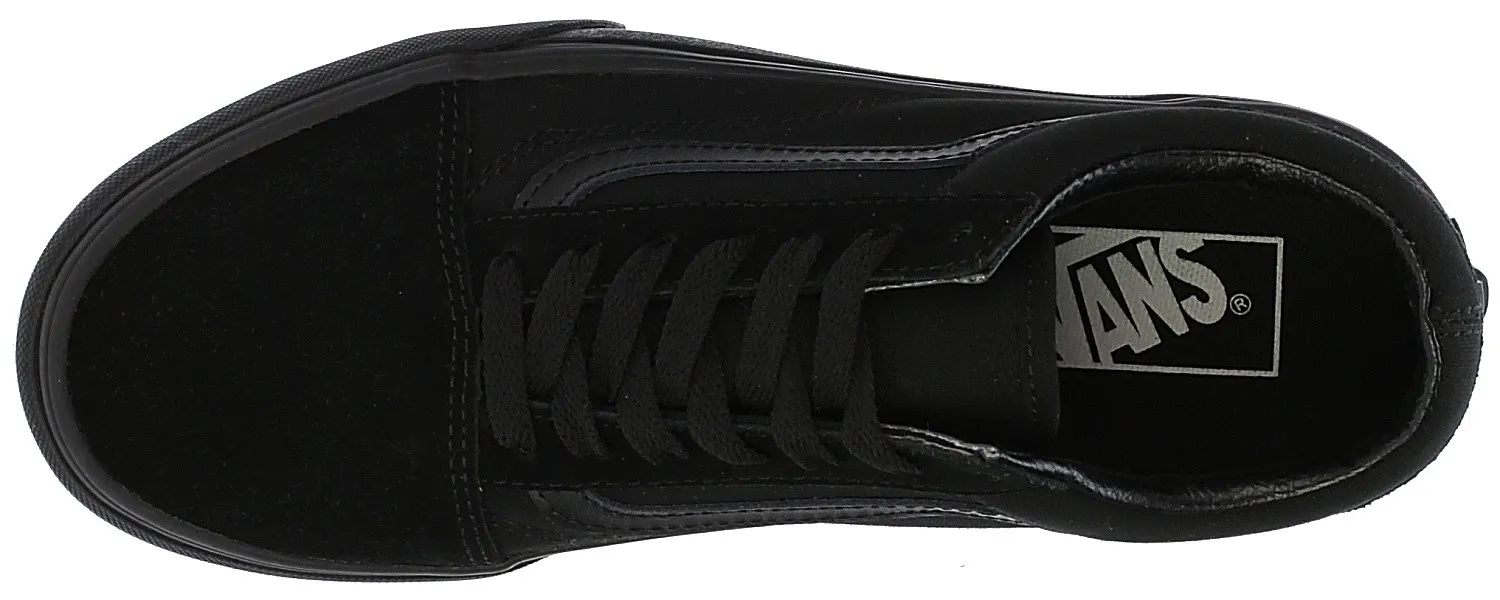 shoes Vans Old Skool Platform - Black/Black